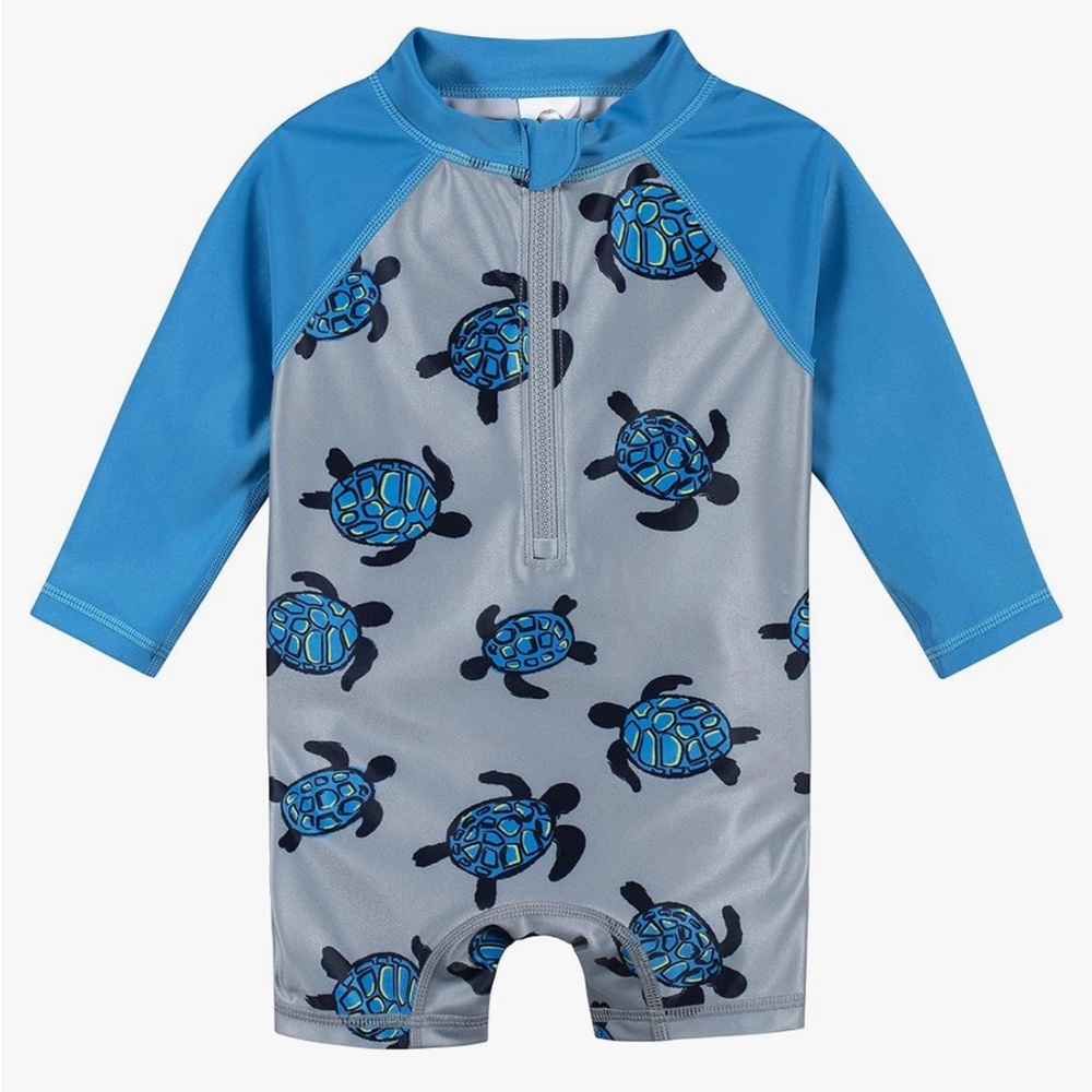 Baby/Toddler Long Sleeve Swim Suits set - Picture 6 of 7